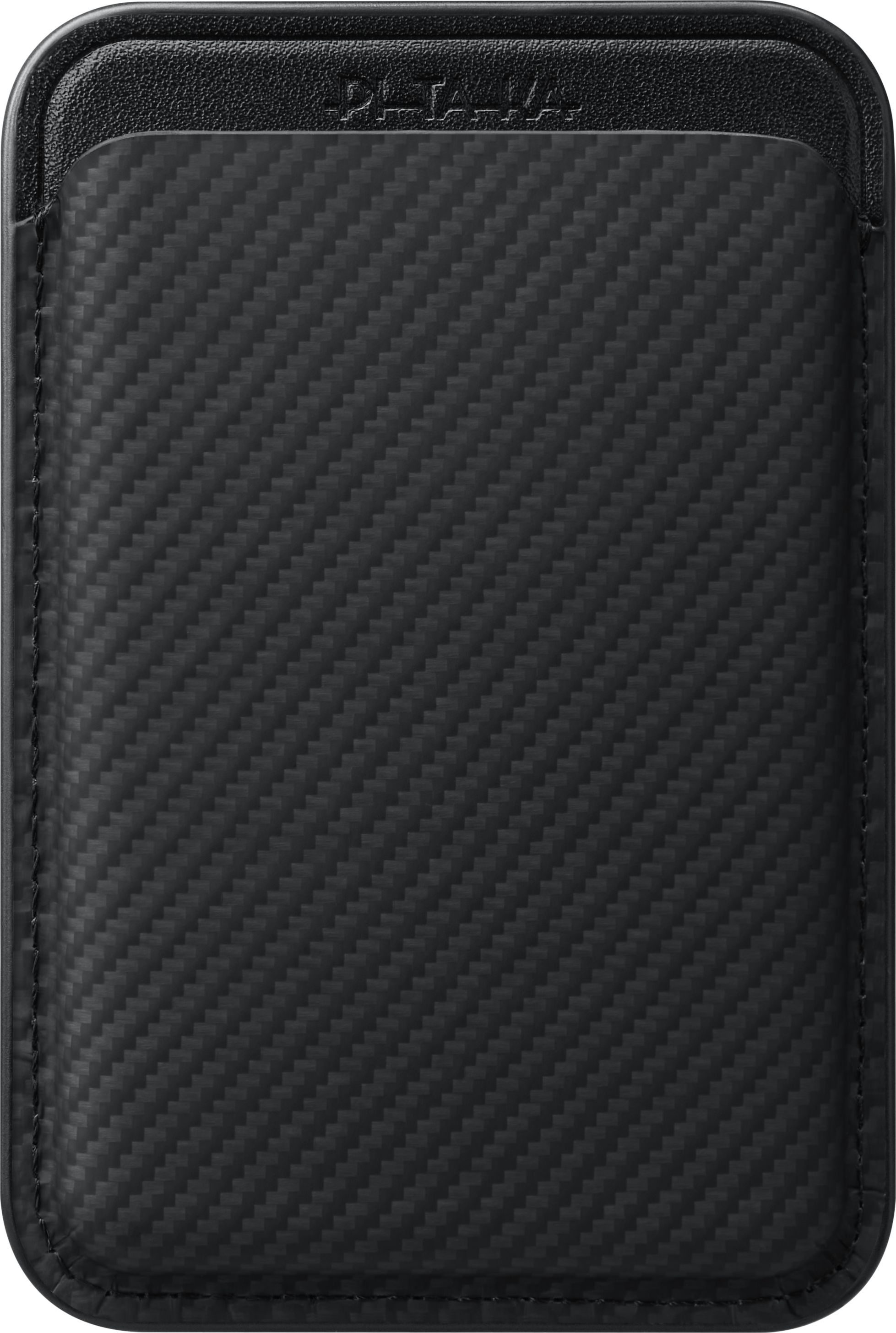 

Чехол-бумажник Pitaka Magnetic Woven Wallet, черный, Чехол-бумажник Magnetic Woven Wallet, черный