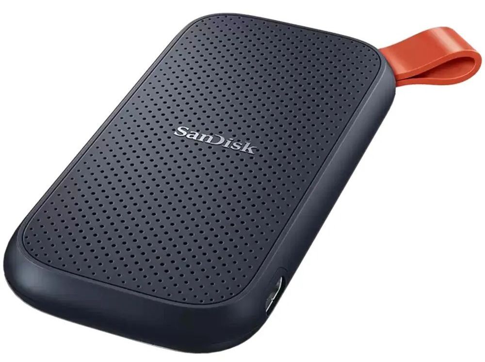 Внешний SSD SanDisk Portable V2, 1 ТБ SDSSDE30-1T00-G26, цвет черный - фото 3