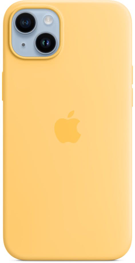 Apple Чехол MagSafe для iPhone 14 Plus, силикон, «солнечно-желтый»