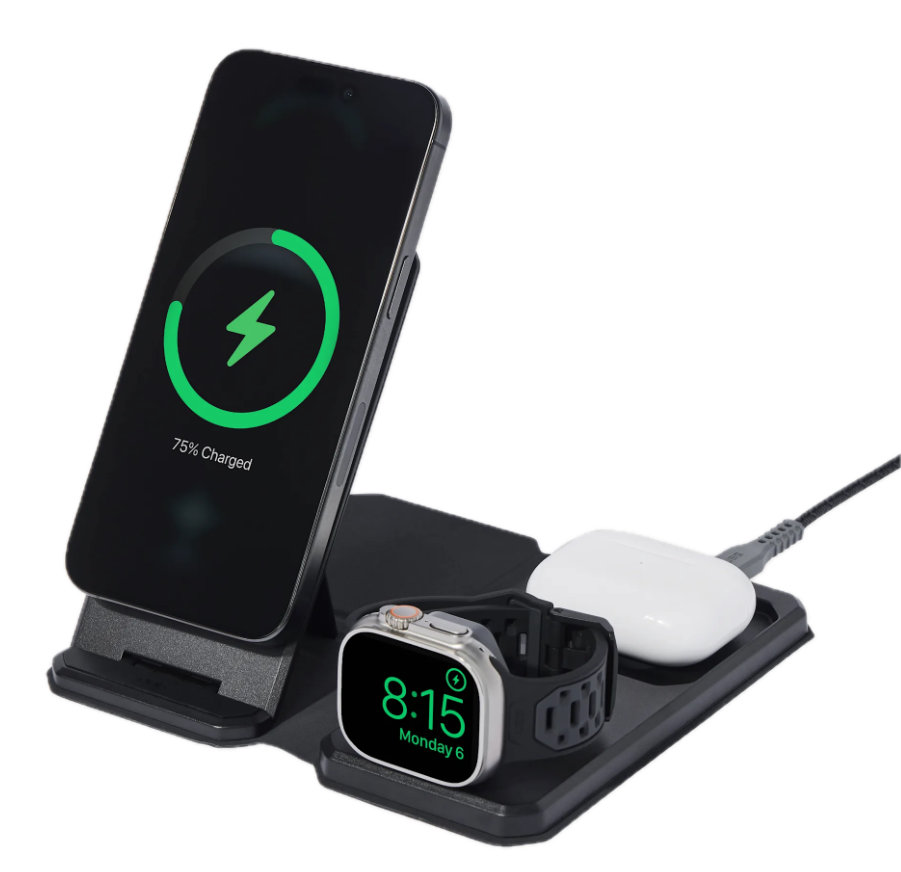 

БЗУ UAG SRGE 3-in-1 Travel/Desktop Charger, черный