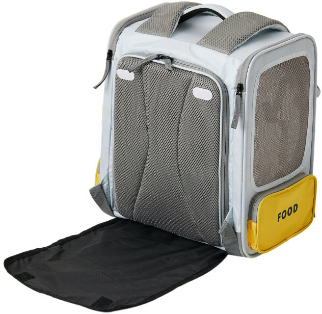 Рюкзак-переноска Petkit X ZONE для кошек и собак, желтый Фото-5