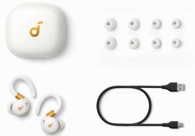 Купить Наушники TWS Anker Soundcore Sport X20, белый — цена