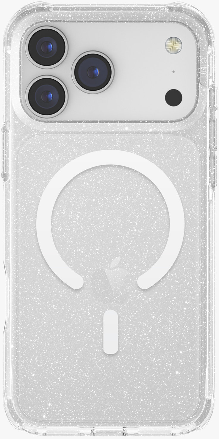 

Чехол Uniq LifePro Xtreme Tinsel Magsafe для iPhone 17 Pro Max, прозрачный, Чехол LifePro Xtreme Tinsel Magsafe для iPhone 17 Pro Max, прозрачный