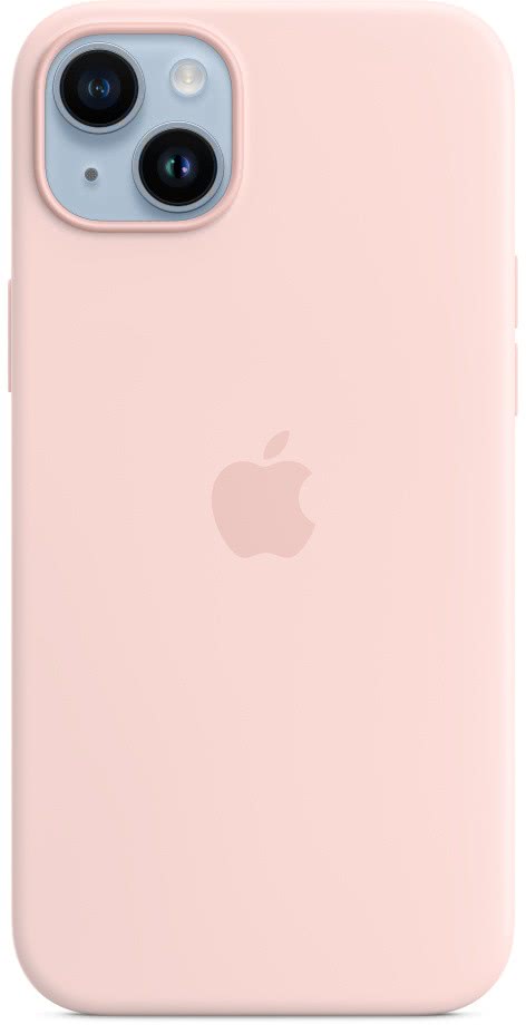 

Apple Чехол MagSafe для iPhone 14 Plus, силикон, «розовый мел»