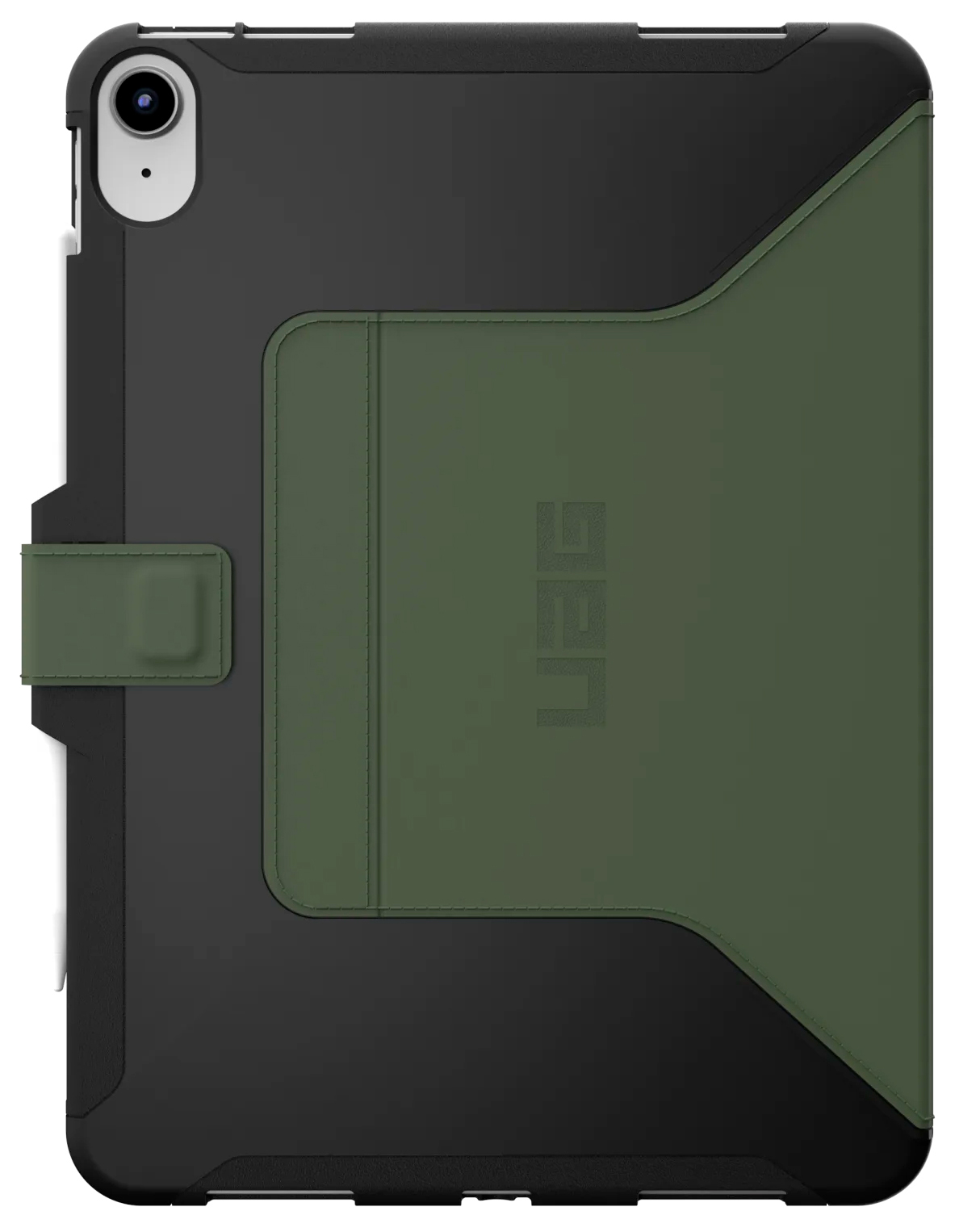 Бренд Чехол-книжка UAG Scout для iPad 10.9, черный и оливковый