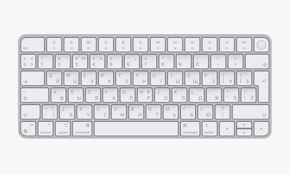 touch id imac keyboard