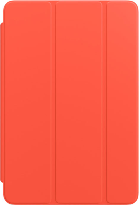 Чехол Smart Cover для iPad mini 2019, полиуретан, «солнечный апельсин»