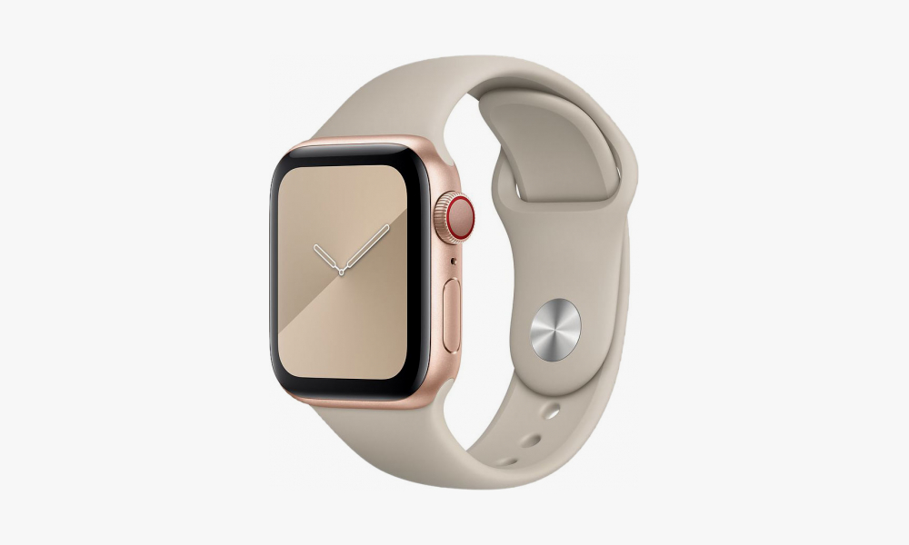 Купить Ремешок moonfish для Apple Watch 42/44мм, силикон, светлый ...