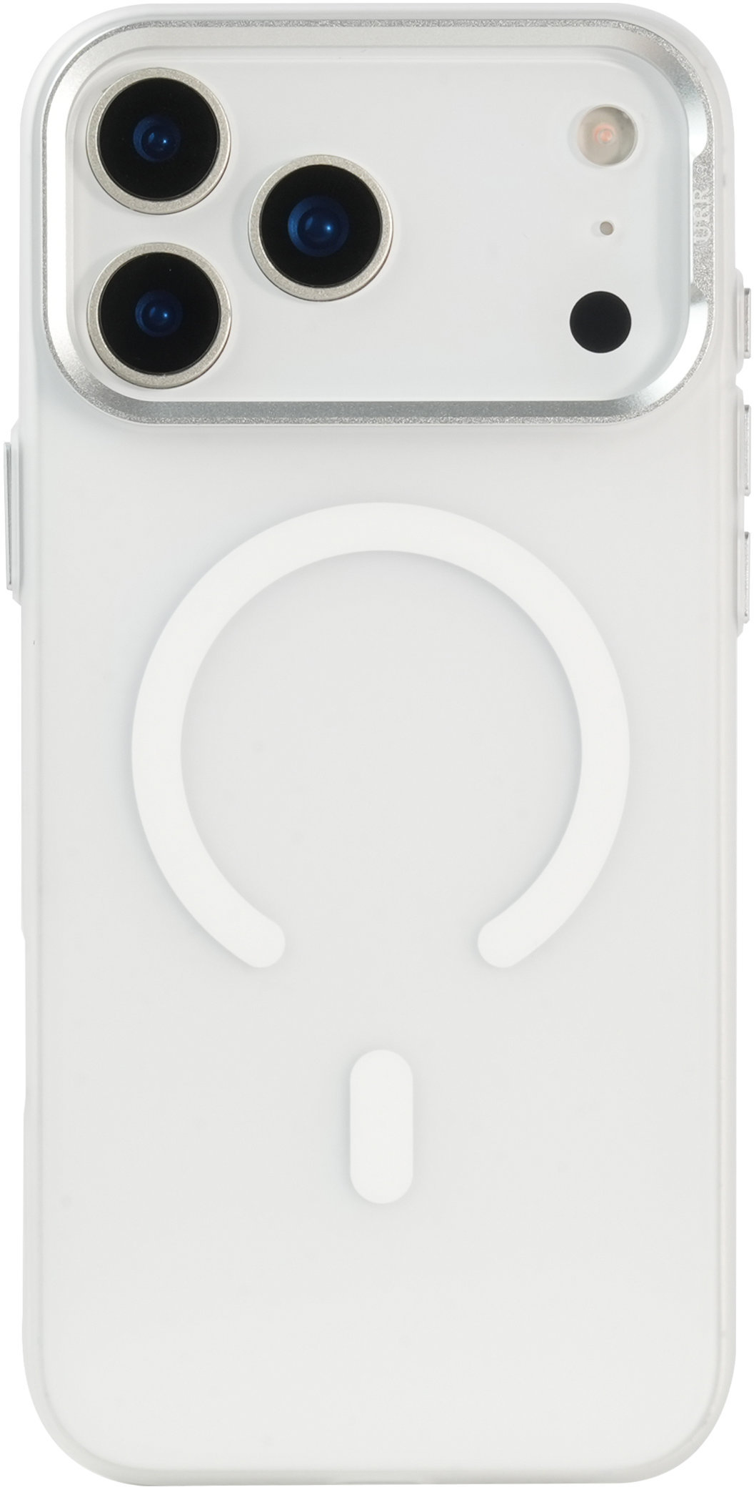 

Чехол URR CLOUD Matte Magnetic Case MagSafe для iPhone 17 Pro Max, белый, Чехол CLOUD Matte Magnetic Case MagSafe для iPhone 17 Pro Max, белый