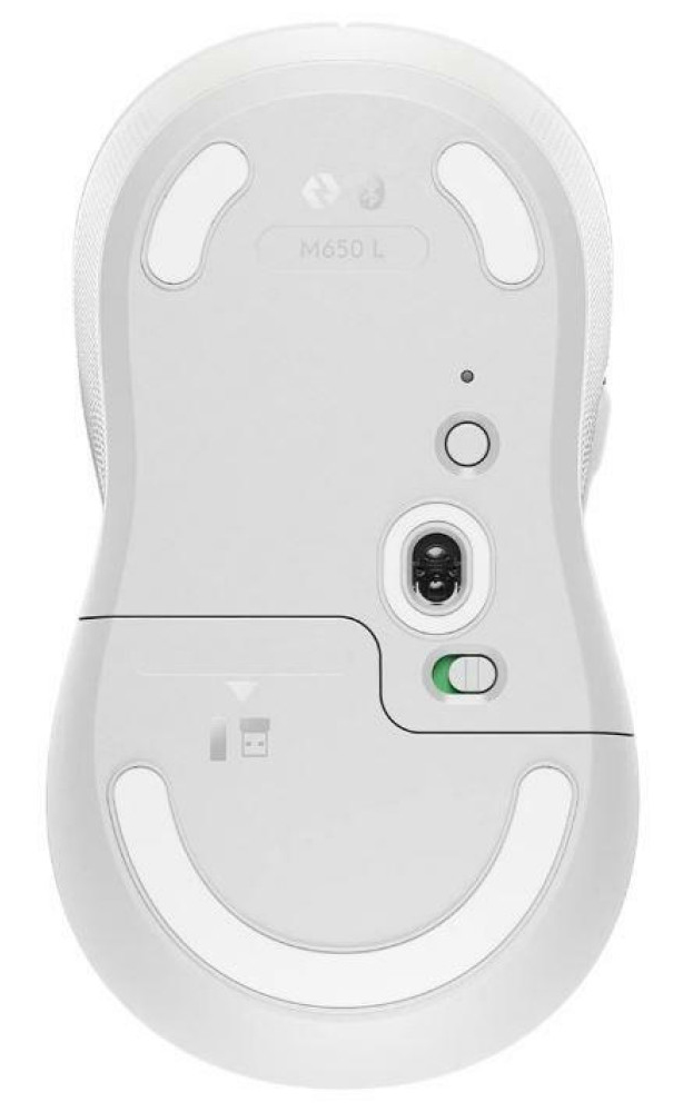 Мышь Logitech M650 Signature, белый 910-006392 - фото 4