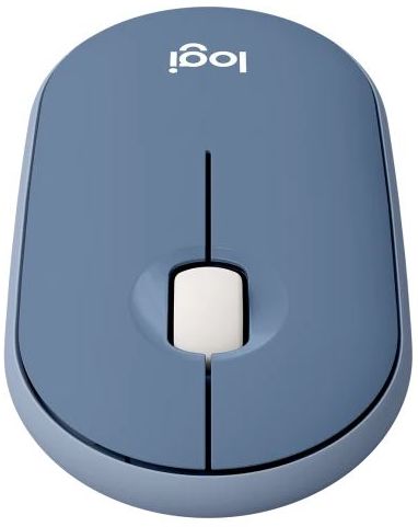 Мышь Logitech M350 Pebble Wireless, синий 910-006655 - фото 2