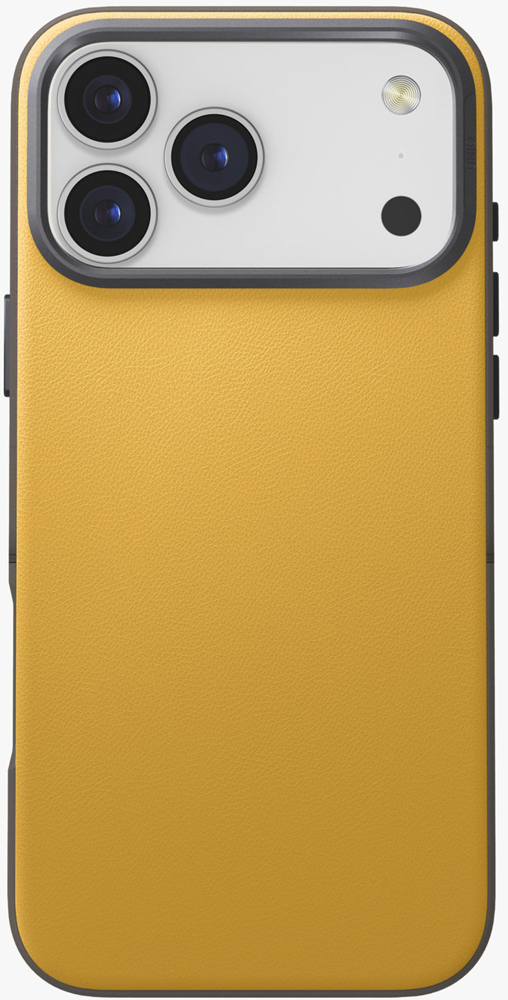 

Чехол Uniq Lyden DS Magsafe для iPhone 17 Pro Max, желтый, Жёлтый, Чехол Lyden DS Magsafe для iPhone 17 Pro Max, желтый