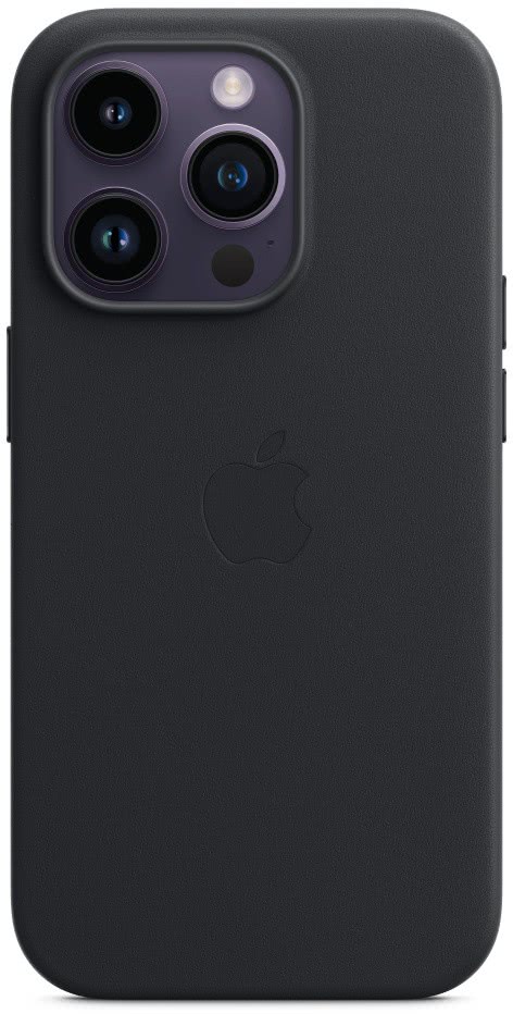 

Apple Чехол MagSafe для iPhone 14 Pro, кожа, «тёмная ночь»