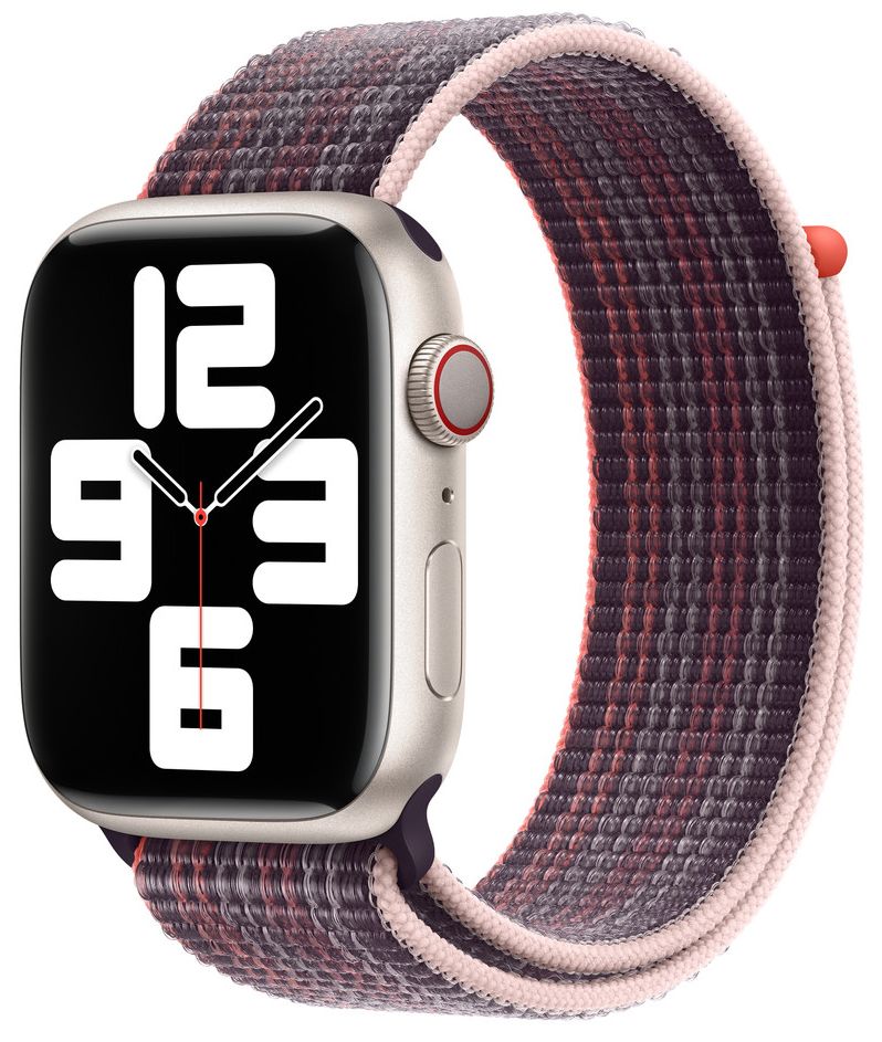 

Apple Спортивный браслет для Watch 45 мм, «бузина»