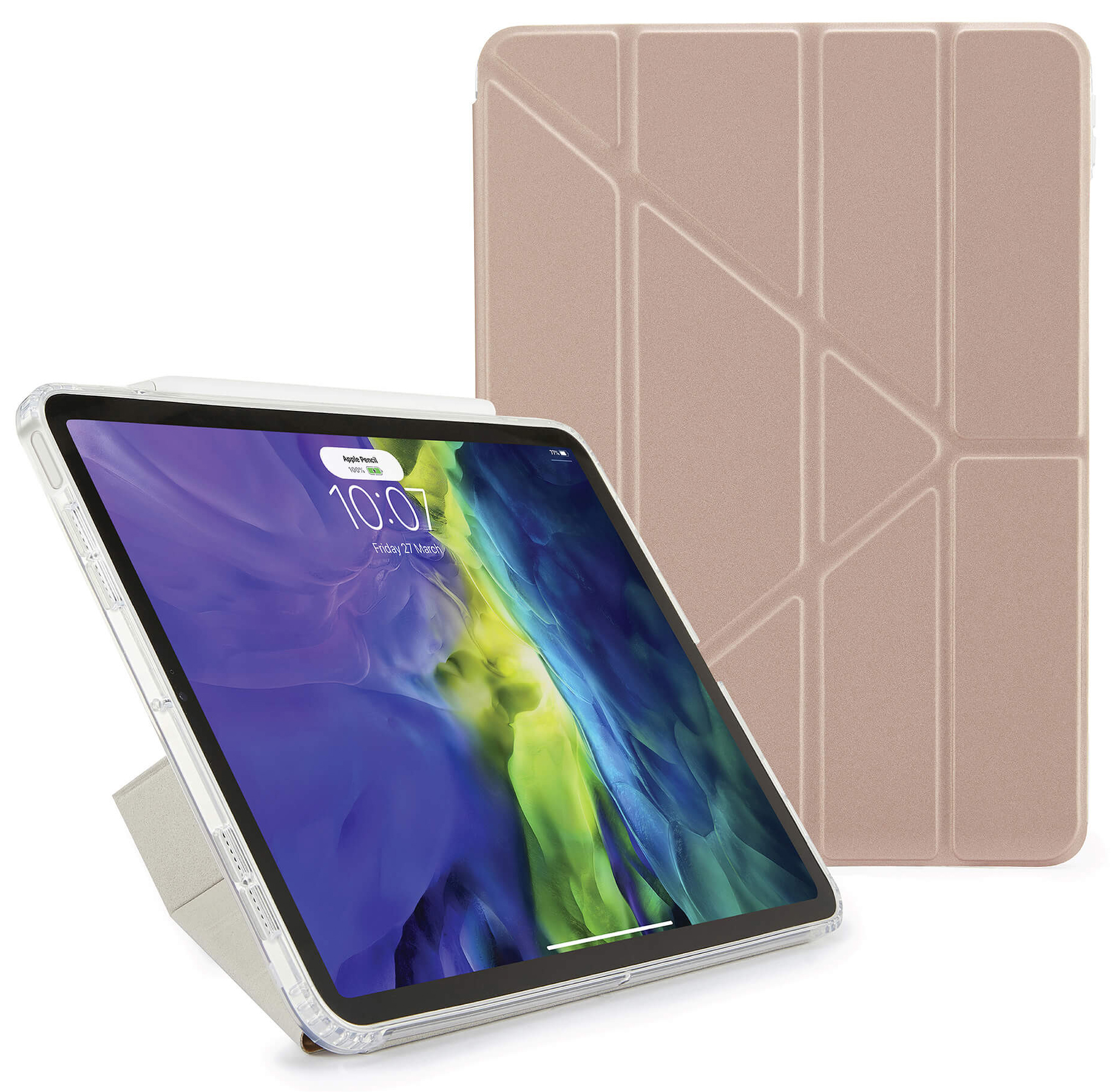 Бренд Чехол Pipetto для iPad Air 10.9 (2020) Origami Case, розовое золото