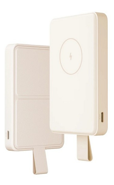 Внешний магнитный аккумулятор Xiaomi Magnetic Power Bank 6000 мАч GL, золотой Фото-6