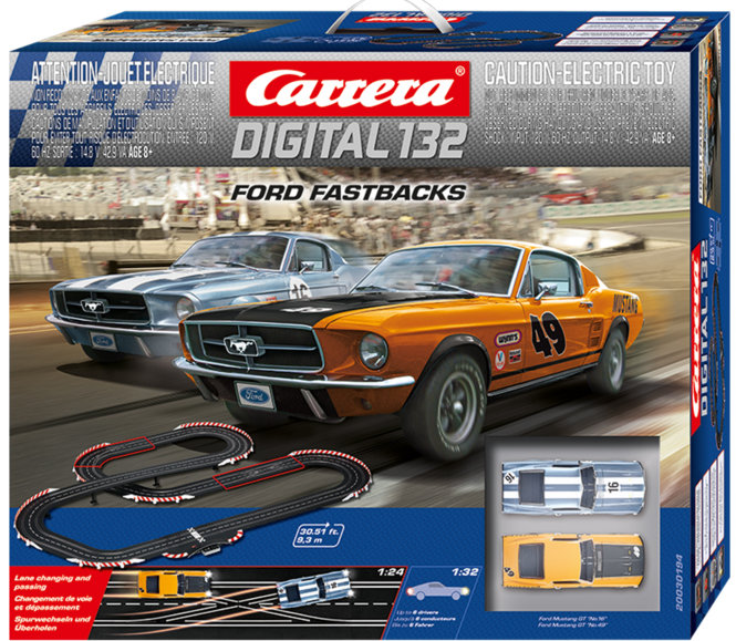 Автотрек Carrera DIGITAL 132 FORD FASTBACKS