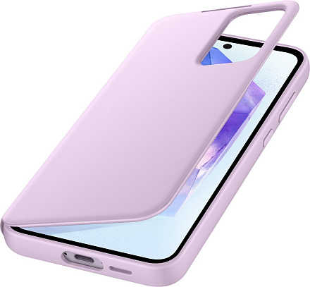 Чехол-книжка Samsung Smart View Wallet Case Galaxy A55 лаванда Фото-4