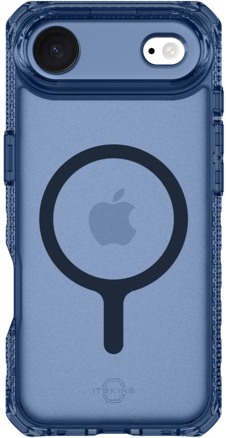 

Чехол Itskins HYBRID R VAPOR MagSafe для iPhone Air, темно-синий, Чехол HYBRID R VAPOR MagSafe для iPhone Air, темно-синий