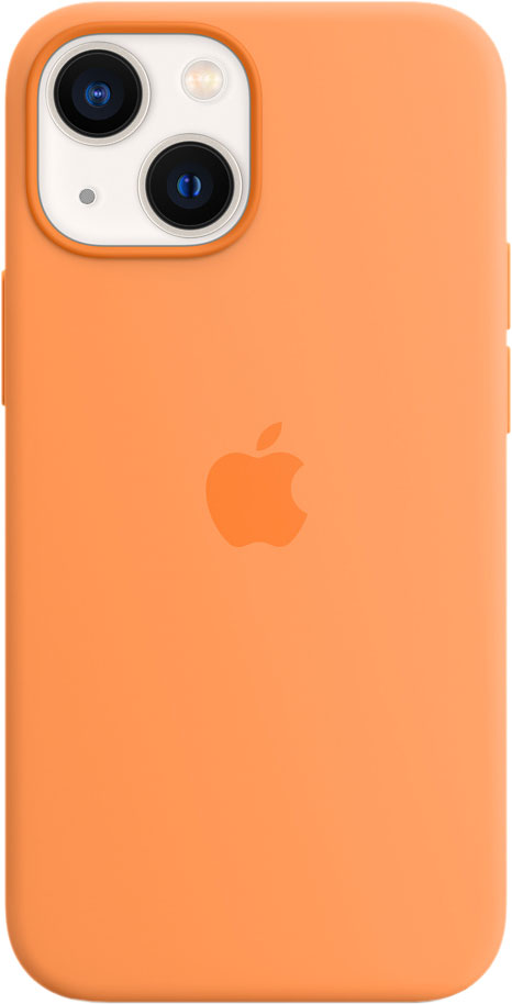 Чехол MagSafe для iPhone 13 mini, силикон, «весенняя мимоза»