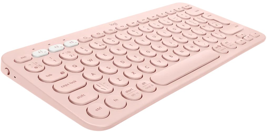 Купить Клавиатура беспроводная Logitech K380, розовый — цена, описание ...