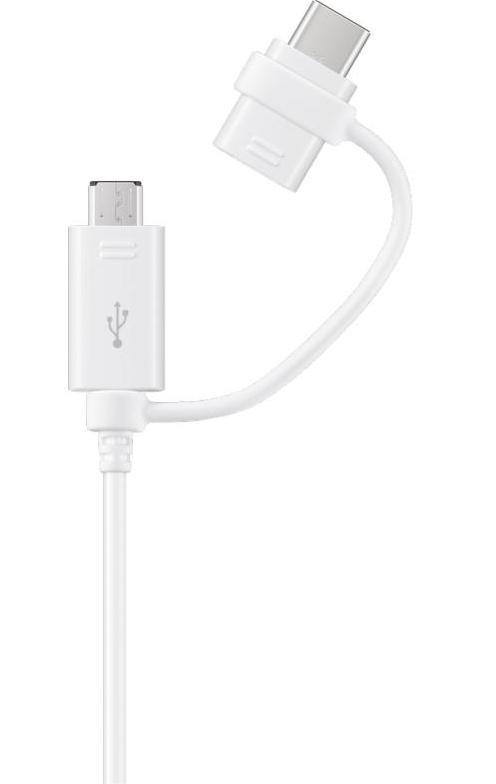 Бренд Кабель Samsung USB - microUSB, USB Type-C, белый