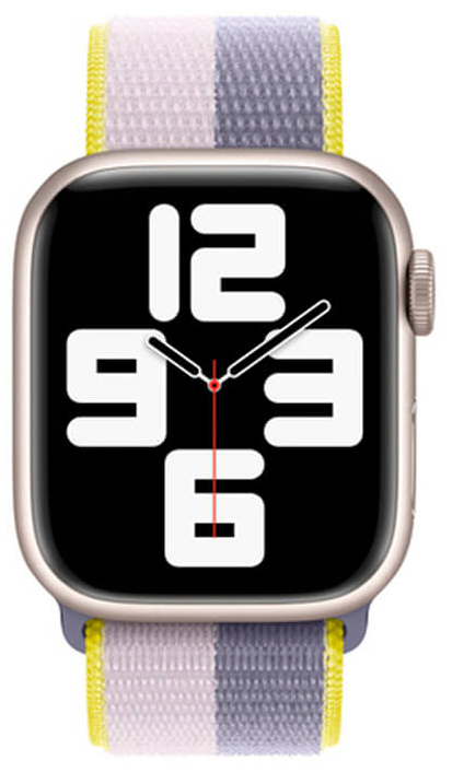 

Apple Спортивный ремешок для Watch 41 мм «лавандово-серый/светло-сиреневый»