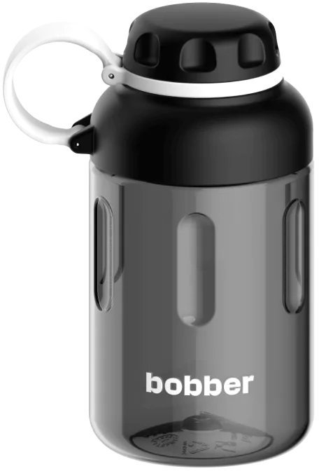 Бутылка питьевая bobber, 590 мл, черный