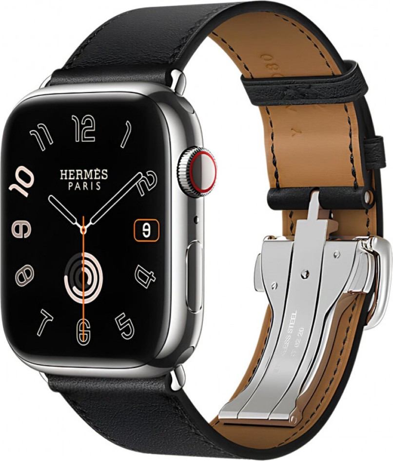 

Apple Watch Series 10 Hermes, 46 мм, титановый корпус, кожаный ремешок черного цвета, Черный, Watch Series 10 Hermes, 46 мм, титановый корпус, кожаный ремешок черного цвета