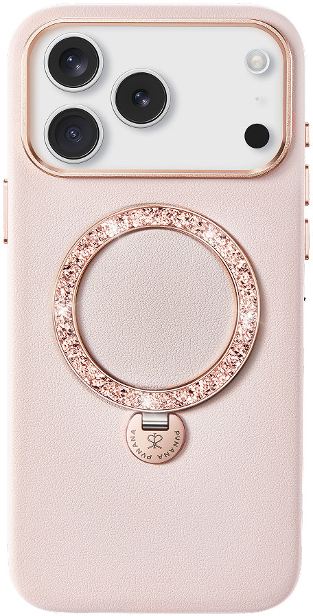 

Чехол PYNANA Diamond Sky Series MagSafe для iPhone 17 Pro Max, розовое золото, Чехол Diamond Sky Series MagSafe для iPhone 17 Pro Max, розовое золото