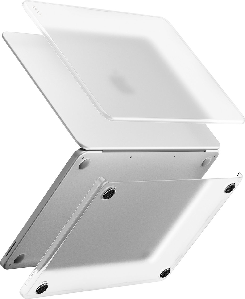 Накладка Uniq Claro для Macbook Neo 13", матовый прозрачный