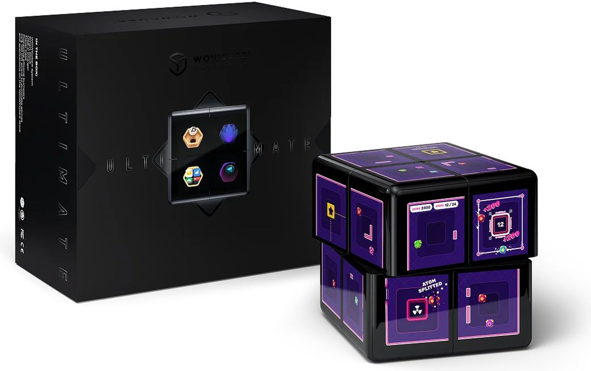Портативная игровая консоль WOWCube Ultimate, черный