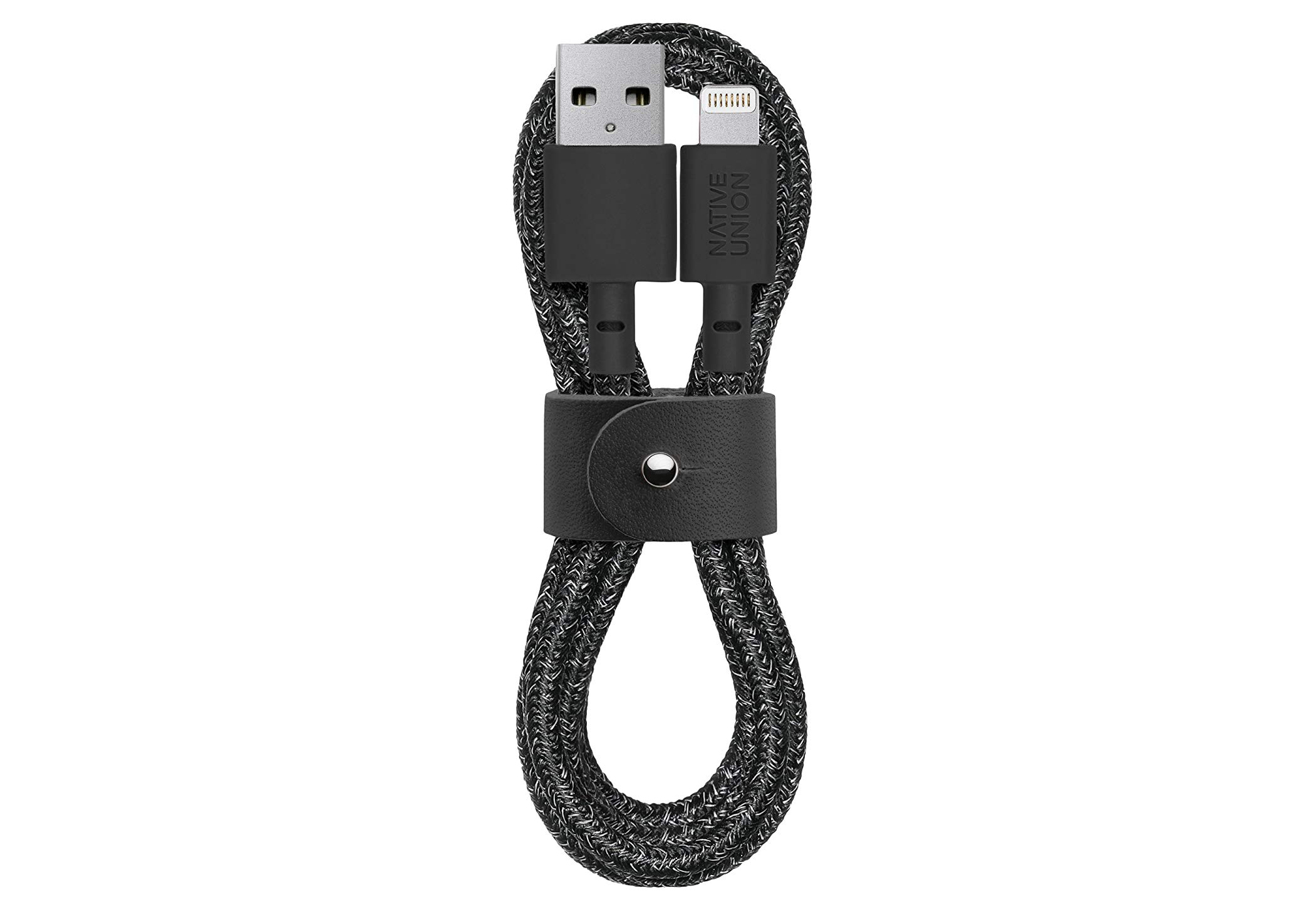 Бренд Кабель Native Union Belt Lightning/USB (1,2 м), «черный космос»