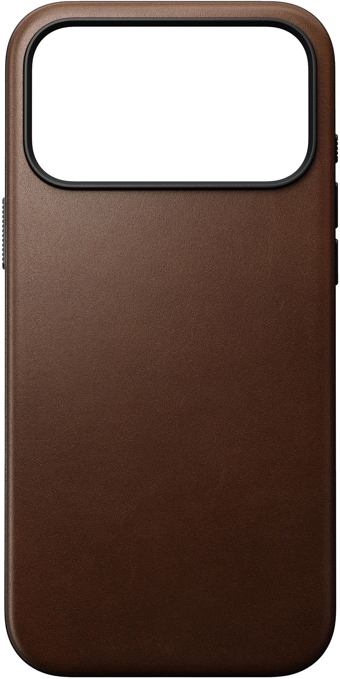 

Чехол Nomad Modern Case MagSafe для iPhone 17 Pro Max, кожа, коричневый, Темно-коричневый, Чехол Modern Case MagSafe для iPhone 17 Pro Max, кожа, коричневый