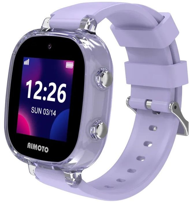 Умные часы Aimoto Crystal 4G, лиловый