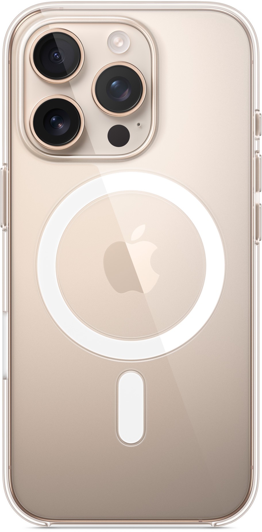 Чехол Apple для iPhone 16 Pro with MagSafe, прозрачный