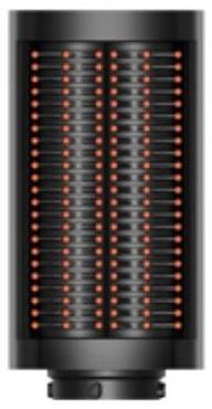 Стайлер Dyson Aiwrap HS08 Complete Long для прямых и вьющихся волос, голубой+оранжевый Фото-3