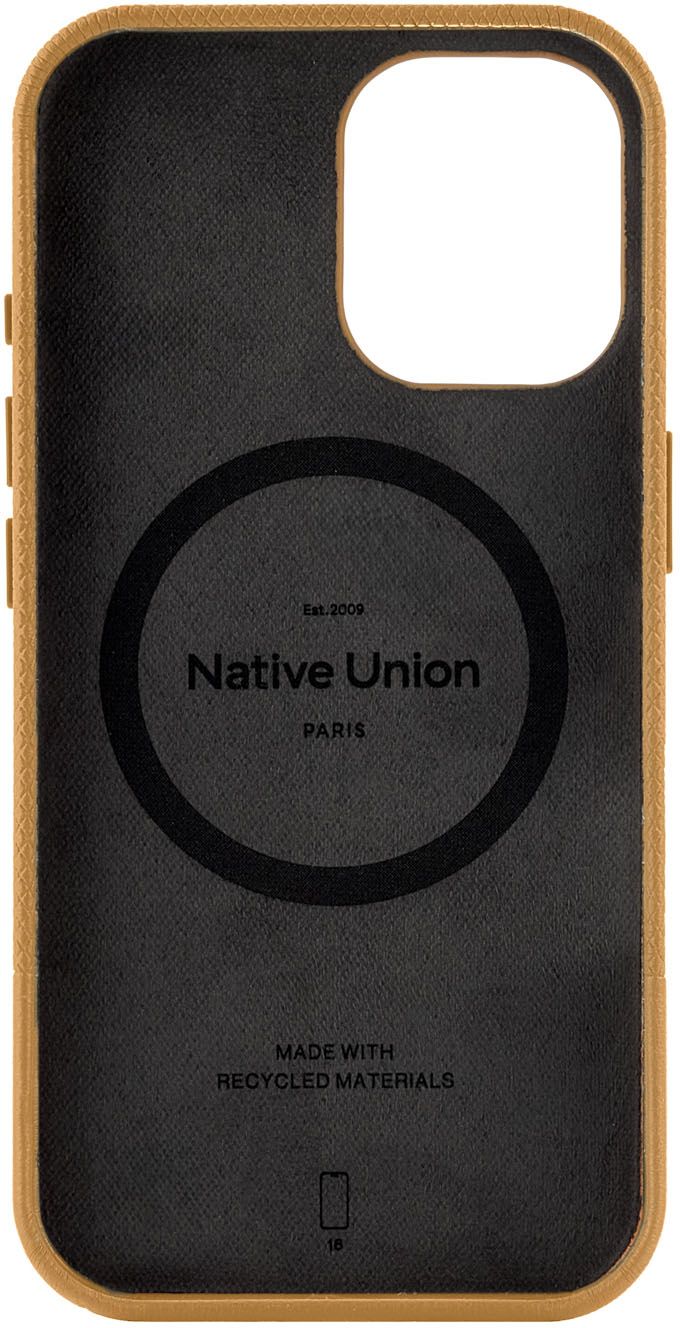 Чехол Native Union (RE)Classic Case MagSafe для iPhone 16, крафт Вид№2