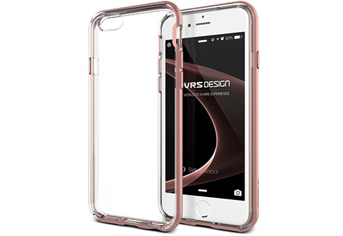 

Verus Чехол New Crystal Bumper для iPhone 6/6s Plus «розовое золото», Розовый