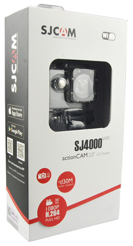 Экшн-камера SJCAM SJ4000 Wi-Fi, черный SJCAM-SJ4000-WIFI - фото 7