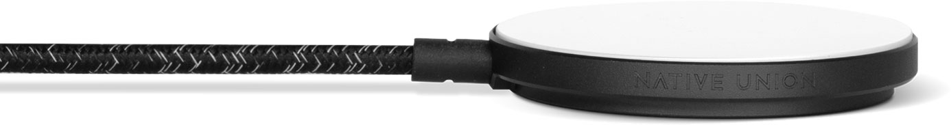 Беспроводное зарядное устройство Native Union Snap Cable, 15Вт, черный Фото-3
