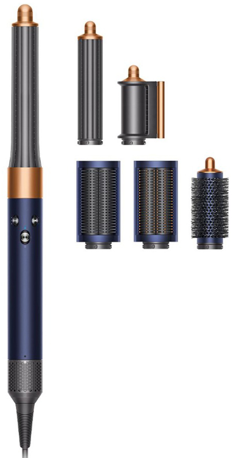 

Стайлер Dyson Airwrap HS05 Complete Long для длинных волос, синий/медь, Стайлер Airwrap HS05 Complete Long для длинных волос, синий/медь