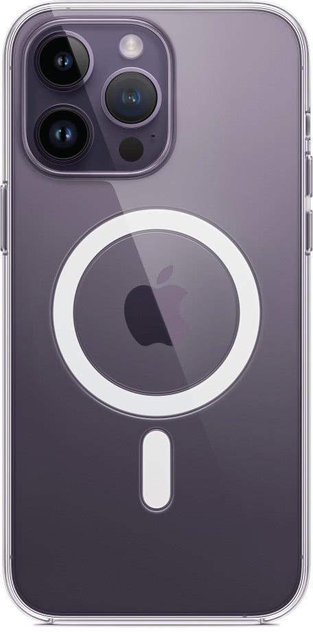 

Apple Чехол MagSafe для iPhone 14 Pro Max, поликарбонат, прозрачный