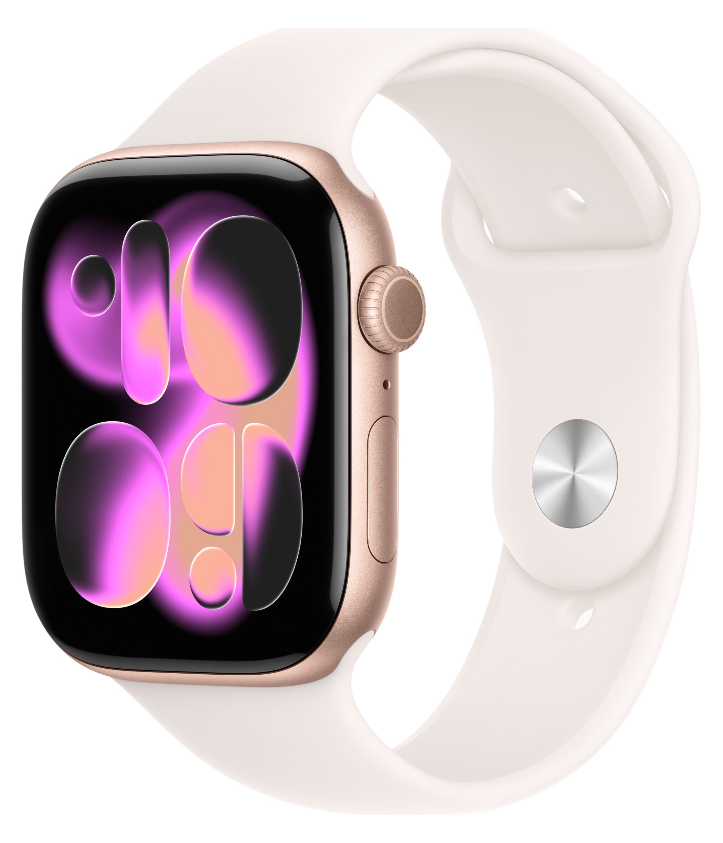 

Умные часы Apple Watch Series 11, 46 mm, Rose Gold Aluminium Light Blush Sport Band M/L, Румянец, Умные часы Watch Series 11, 46 mm, Rose Gold Aluminium Light Blush Sport Band M/L