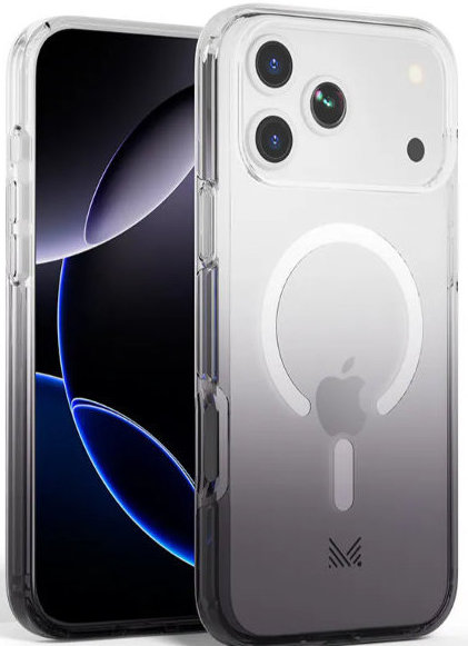 

Чехол Monocozzi ESSENTIALS MagSafe для iPhone 17 Pro Max, темно-серый, Чехол ESSENTIALS MagSafe для iPhone 17 Pro Max, темно-серый