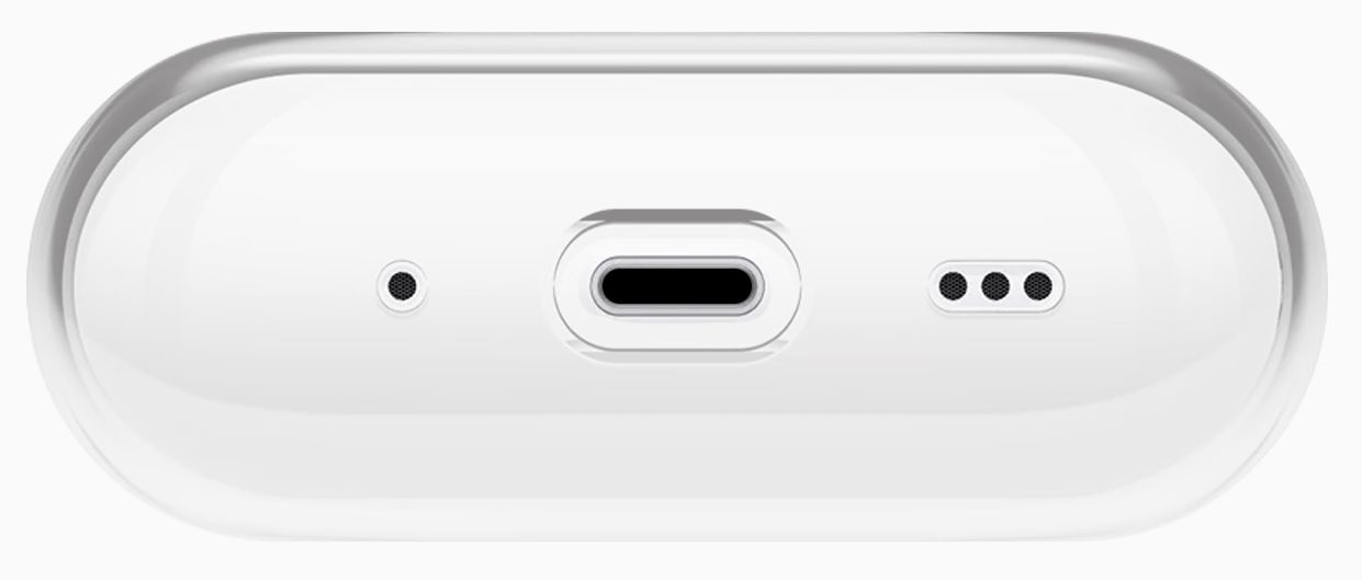 Чехол moonfish для AirPods Pro 2, пластик, прозрачный Фото-4