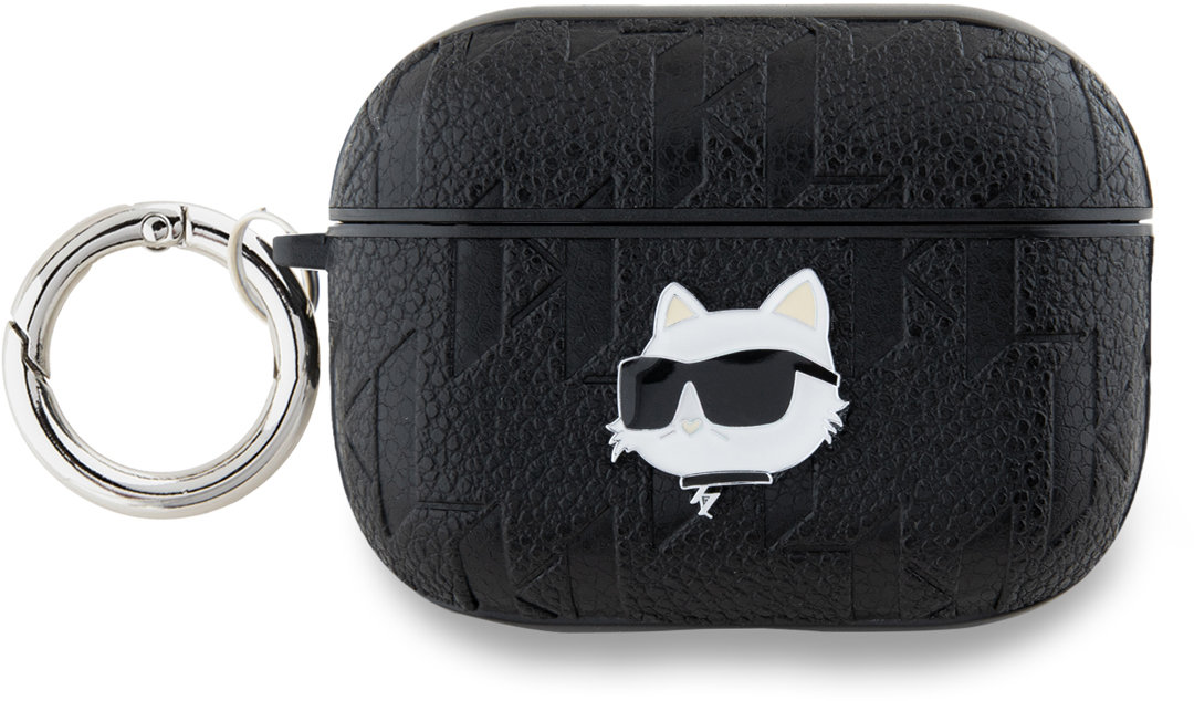 

Чехол Karl Lagerfeld Choupette Head для AirPods Pro 2, черный, Чехол Choupette Head для AirPods Pro 2, черный