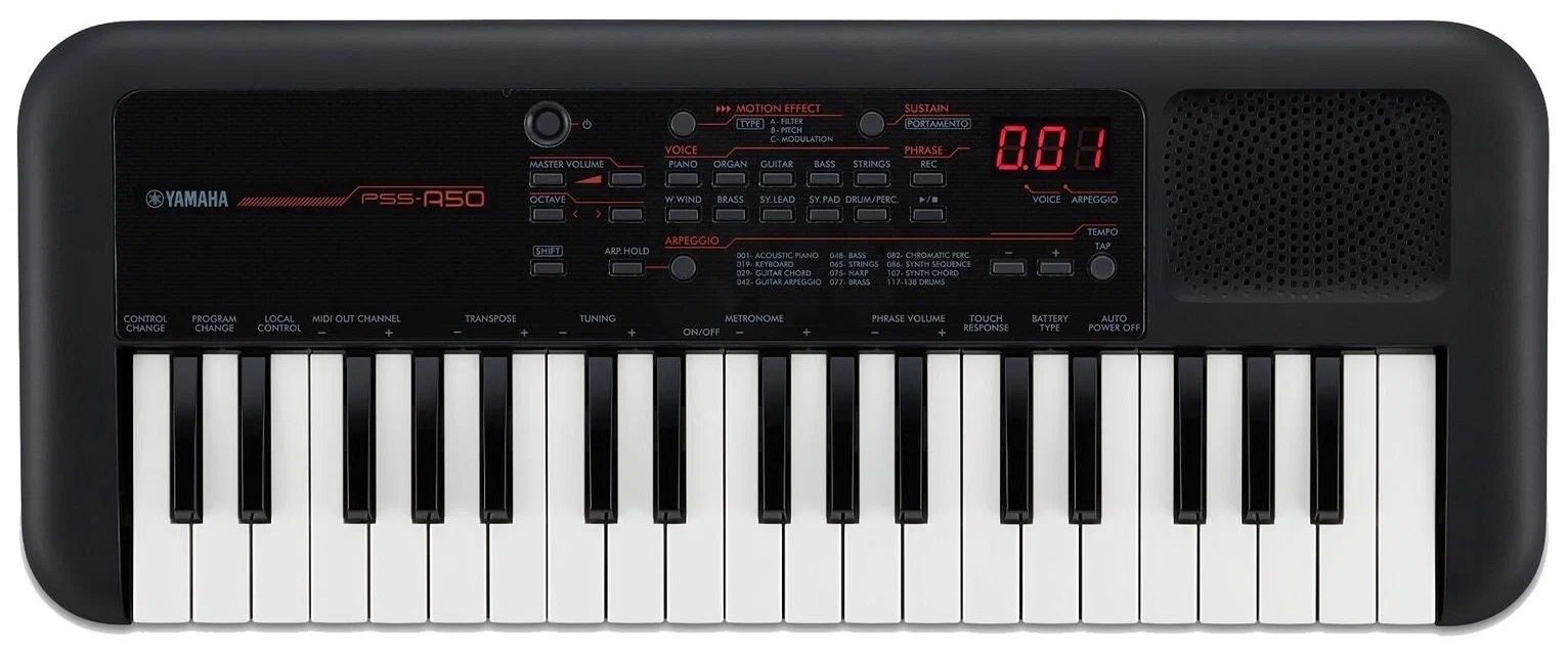 Синтезатор Yamaha PSS-A50, черный