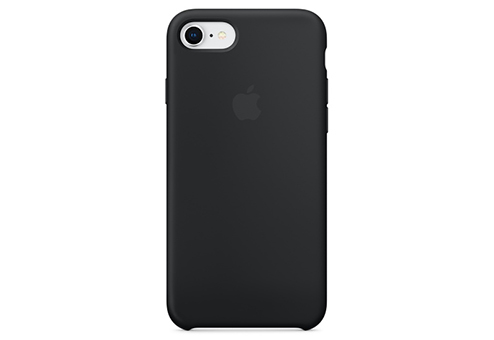 фото Чехол silicone case для iphone 8/7 чёрный apple