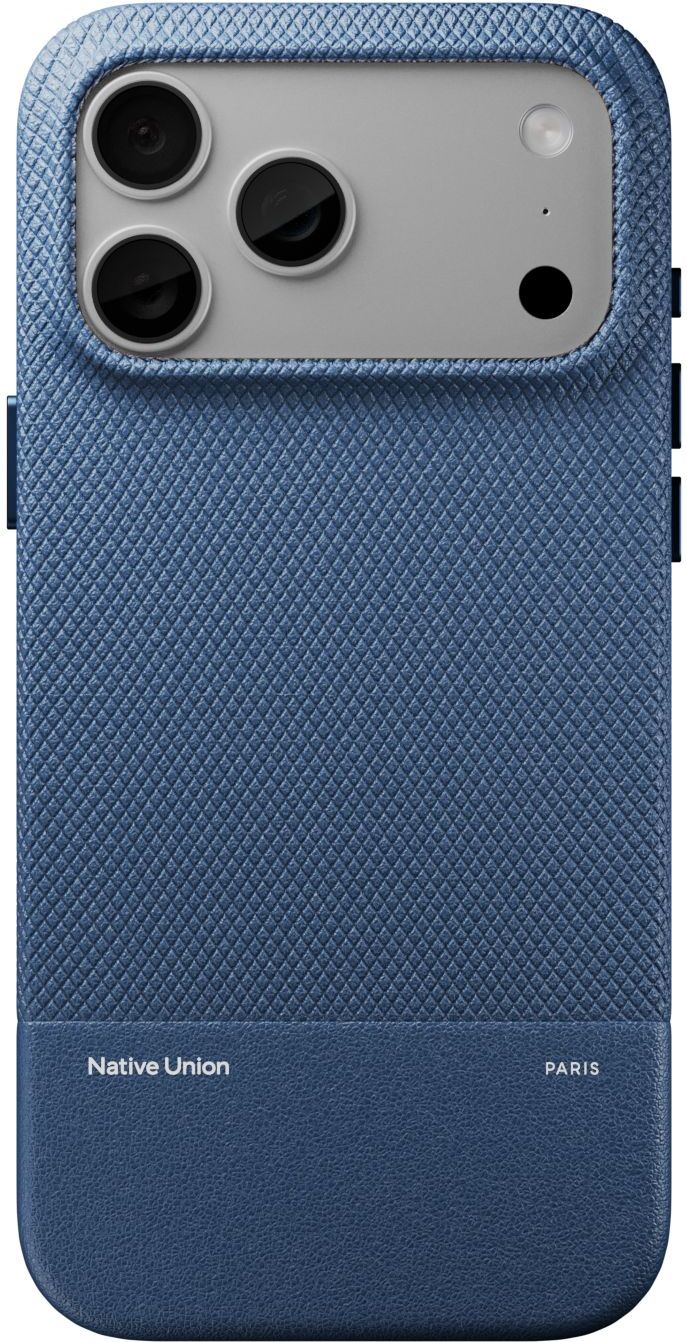 Чехол Native Union Re(Classic) MagSafe для iPhone 18 Pro Max, синий